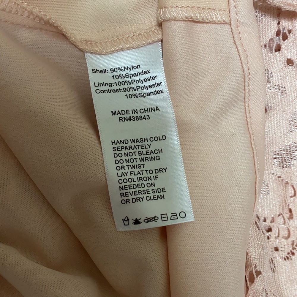 Sam Edelman Pink Open Back Laced Dress - Picture 8 of 8